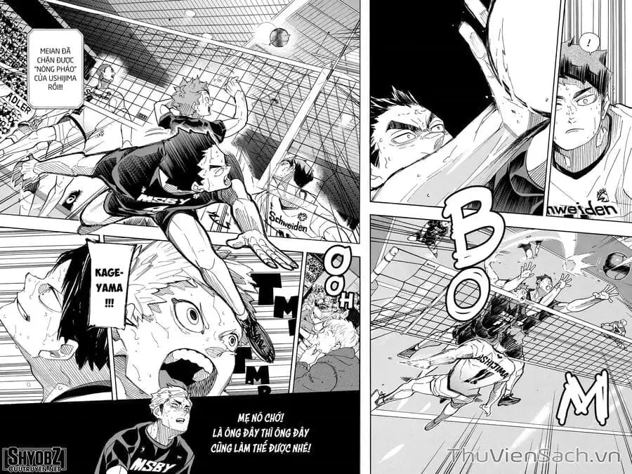 Truyện Tranh Vua Bóng Chuyền Haikyuu trang 6