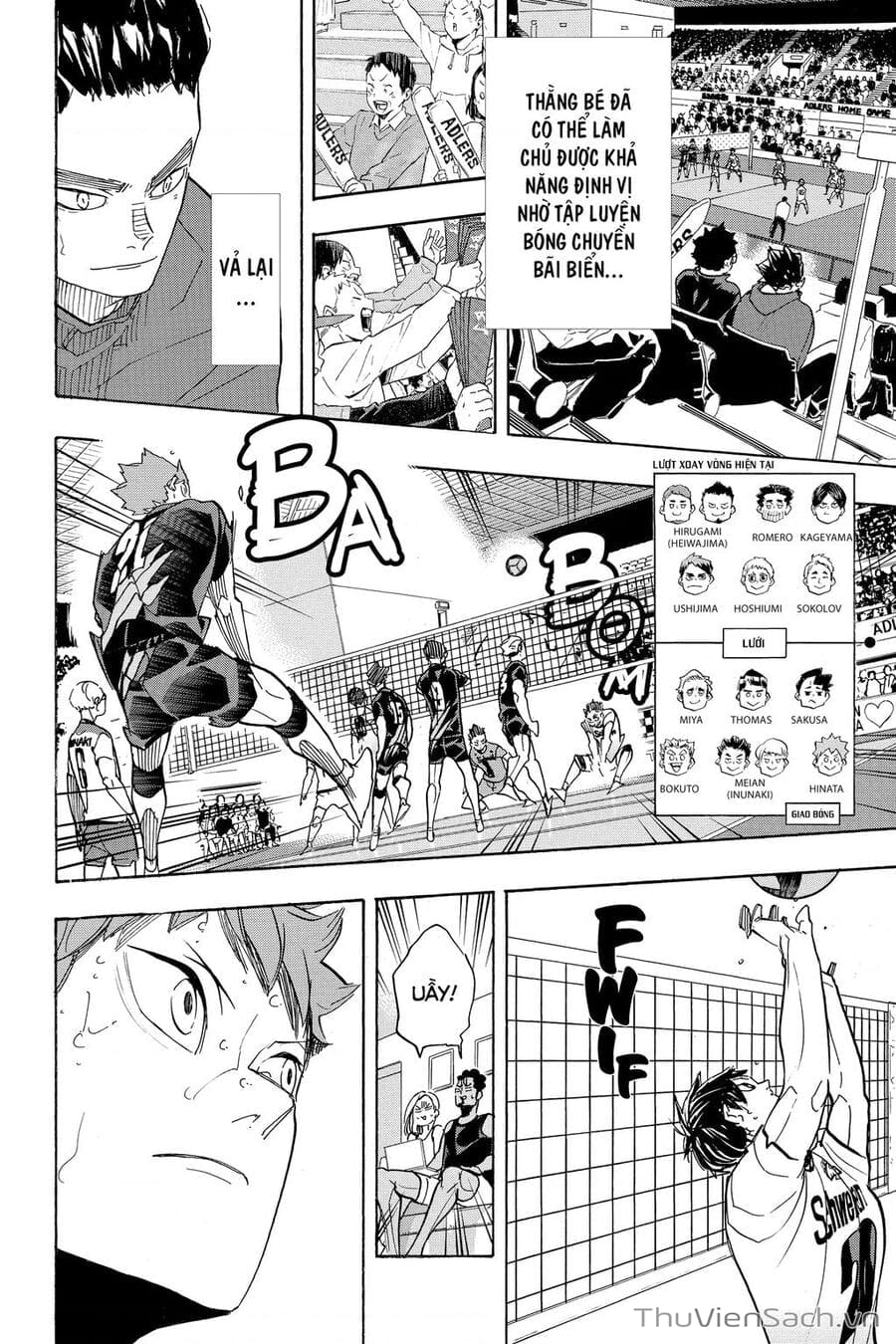 Truyện Tranh Vua Bóng Chuyền Haikyuu trang 6