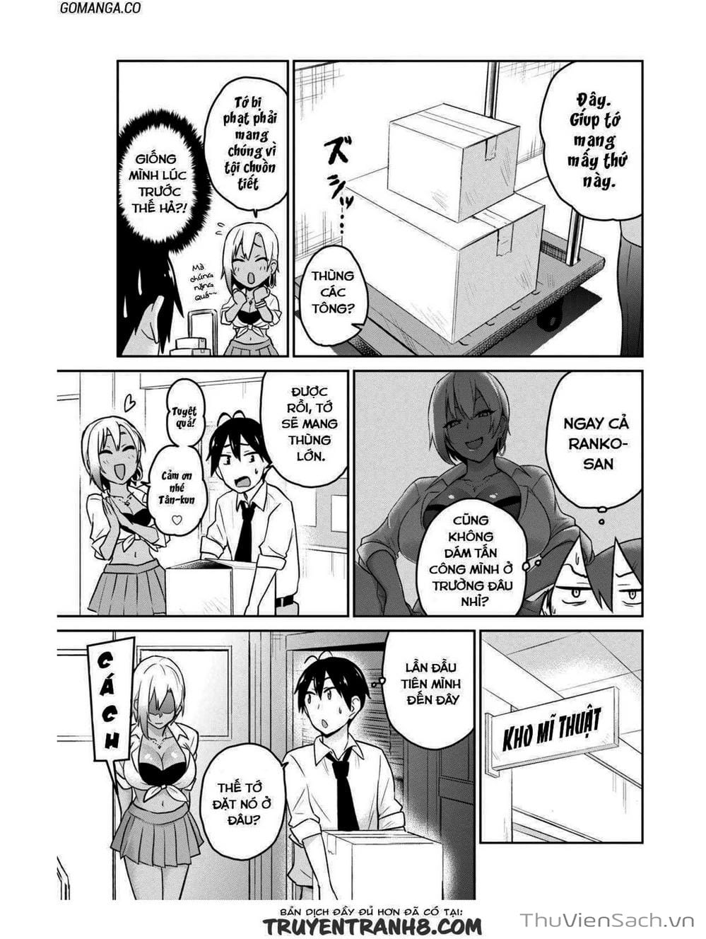 Truyện Tranh Lần Đầu Với Gal - Hajimete No Gal trang 7