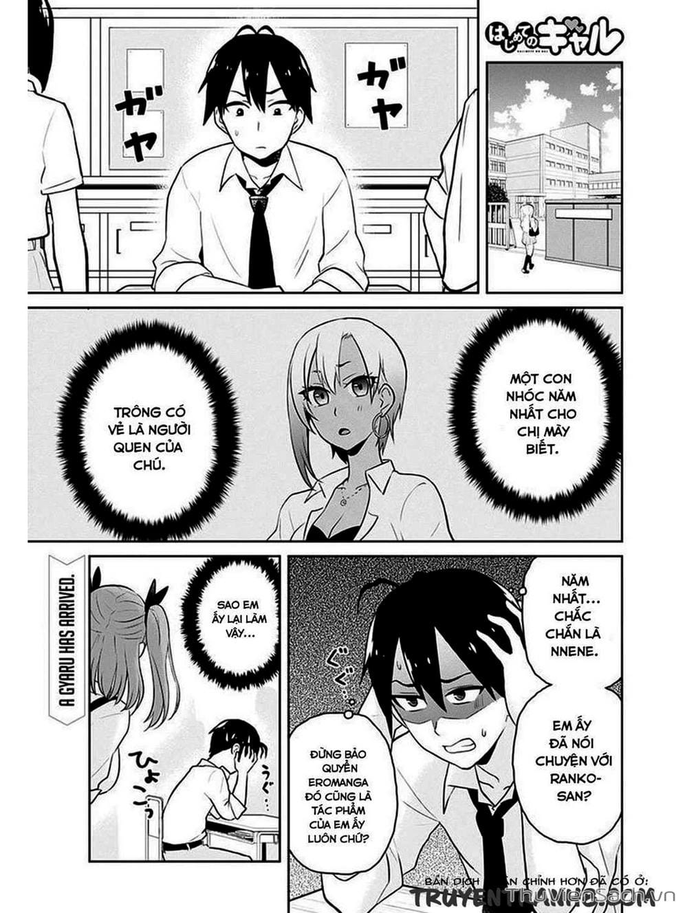 Truyện Tranh Lần Đầu Với Gal - Hajimete No Gal trang 7