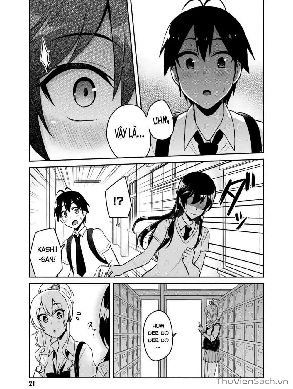 Truyện Tranh Lần Đầu Với Gal - Hajimete No Gal trang 7