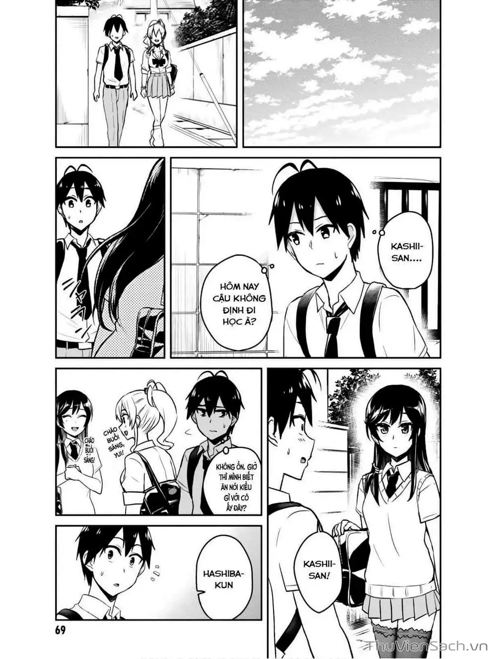 Truyện Tranh Lần Đầu Với Gal - Hajimete No Gal trang 7