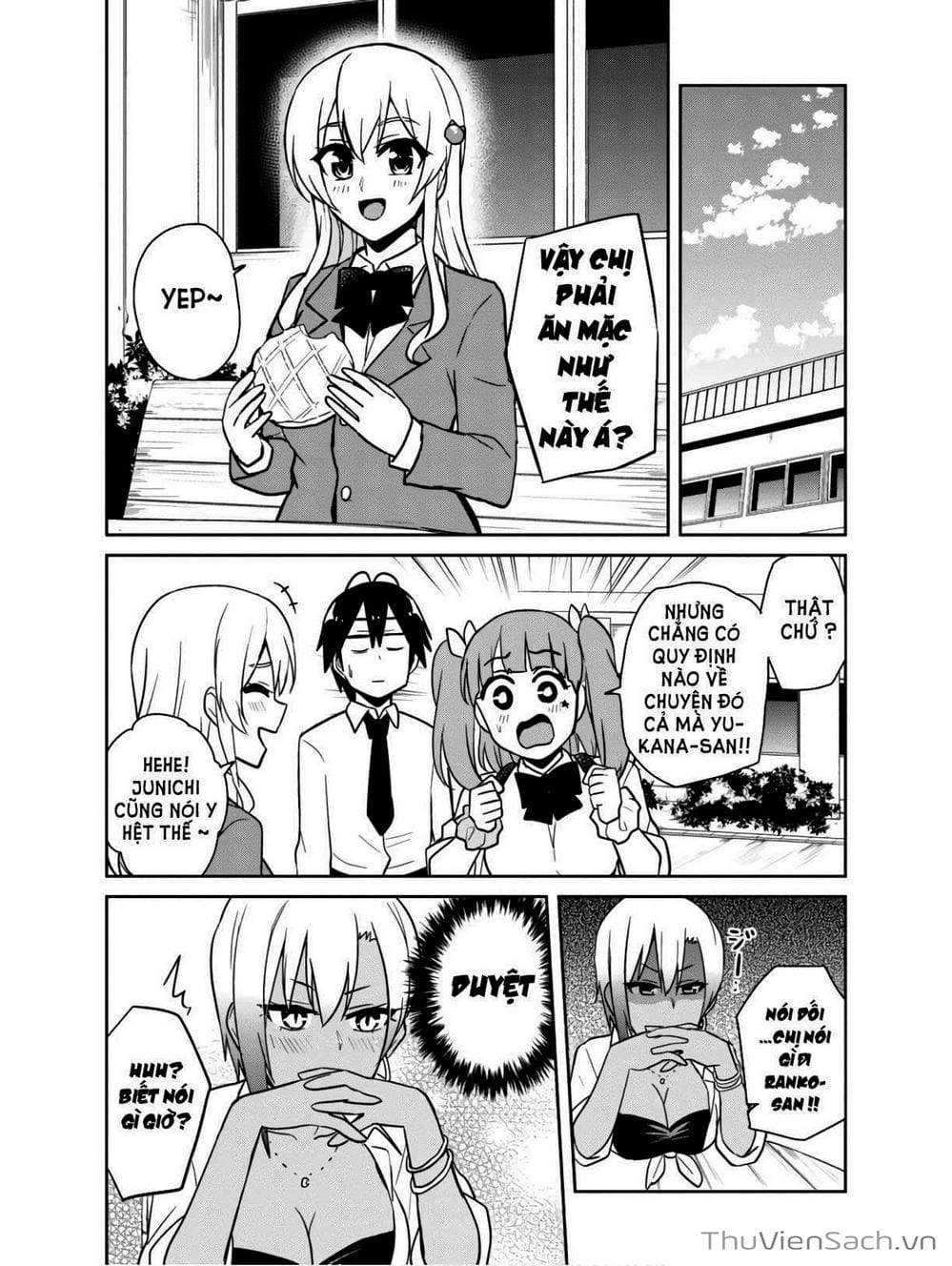 Truyện Tranh Lần Đầu Với Gal - Hajimete No Gal trang 7