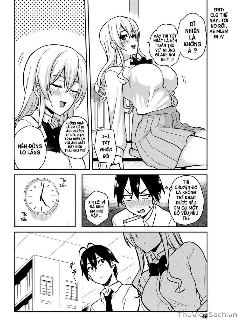 Truyện Tranh Lần Đầu Với Gal - Hajimete No Gal trang 7
