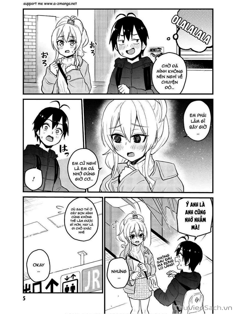 Truyện Tranh Lần Đầu Với Gal - Hajimete No Gal trang 7