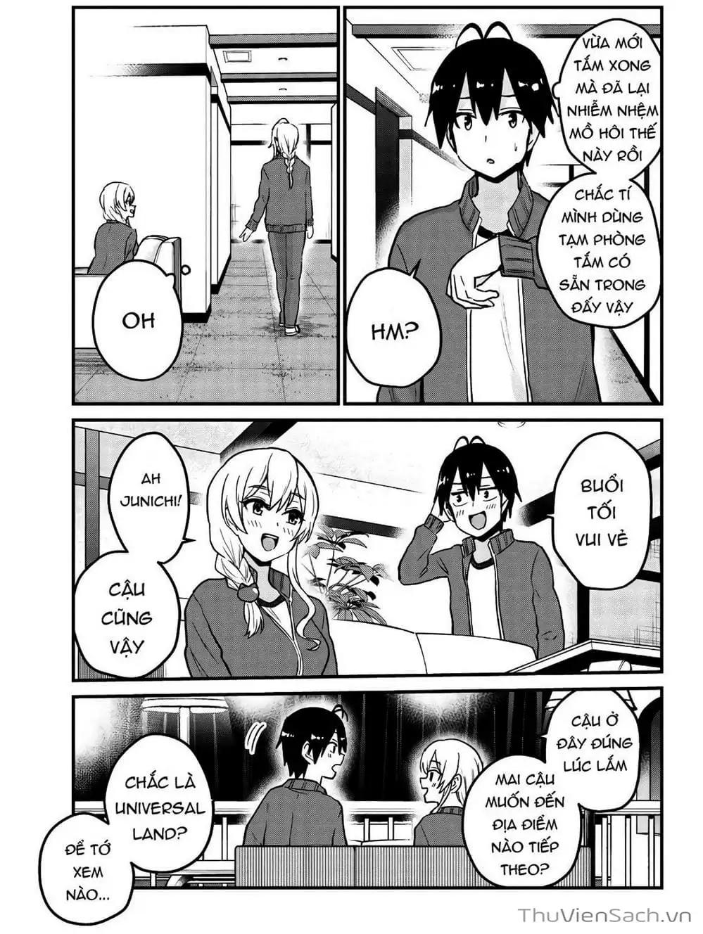 Truyện Tranh Lần Đầu Với Gal - Hajimete No Gal trang 7