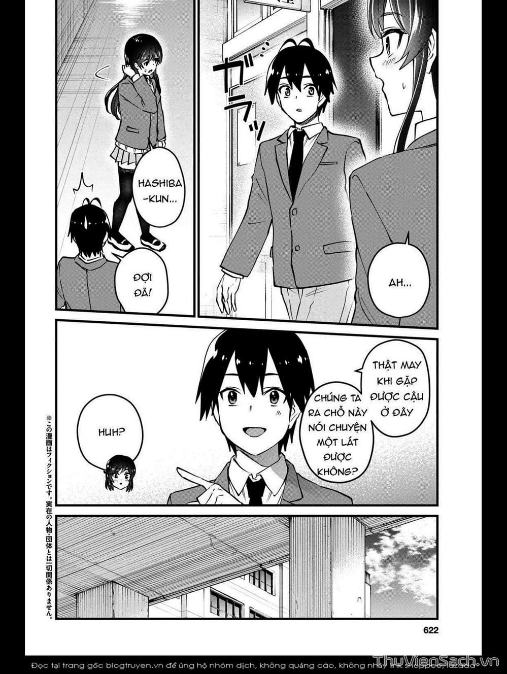 Truyện Tranh Lần Đầu Với Gal - Hajimete No Gal trang 7