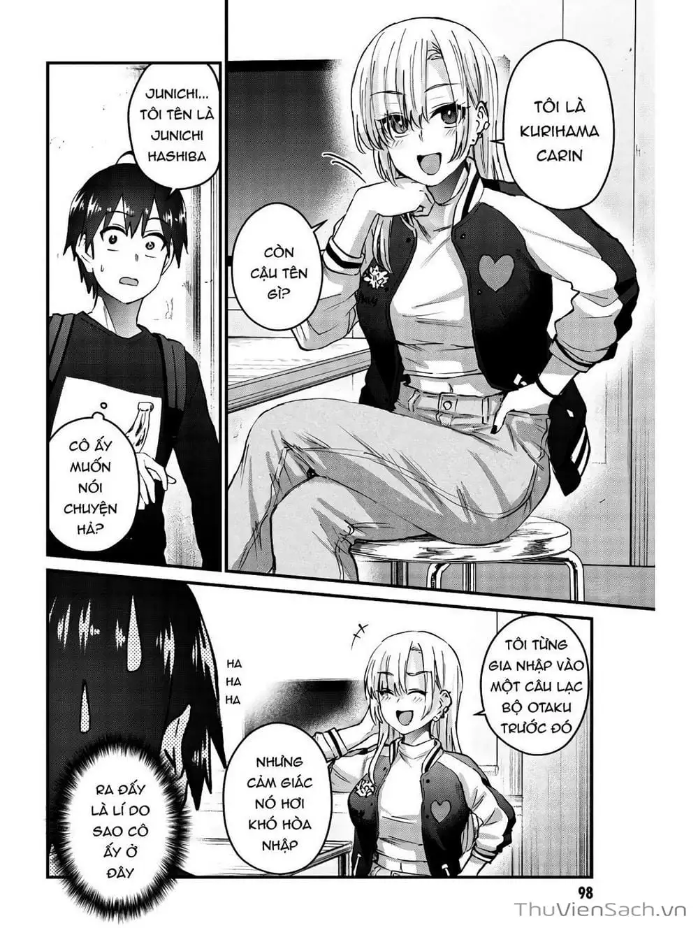 Truyện Tranh Lần Đầu Với Gal - Hajimete No Gal trang 7