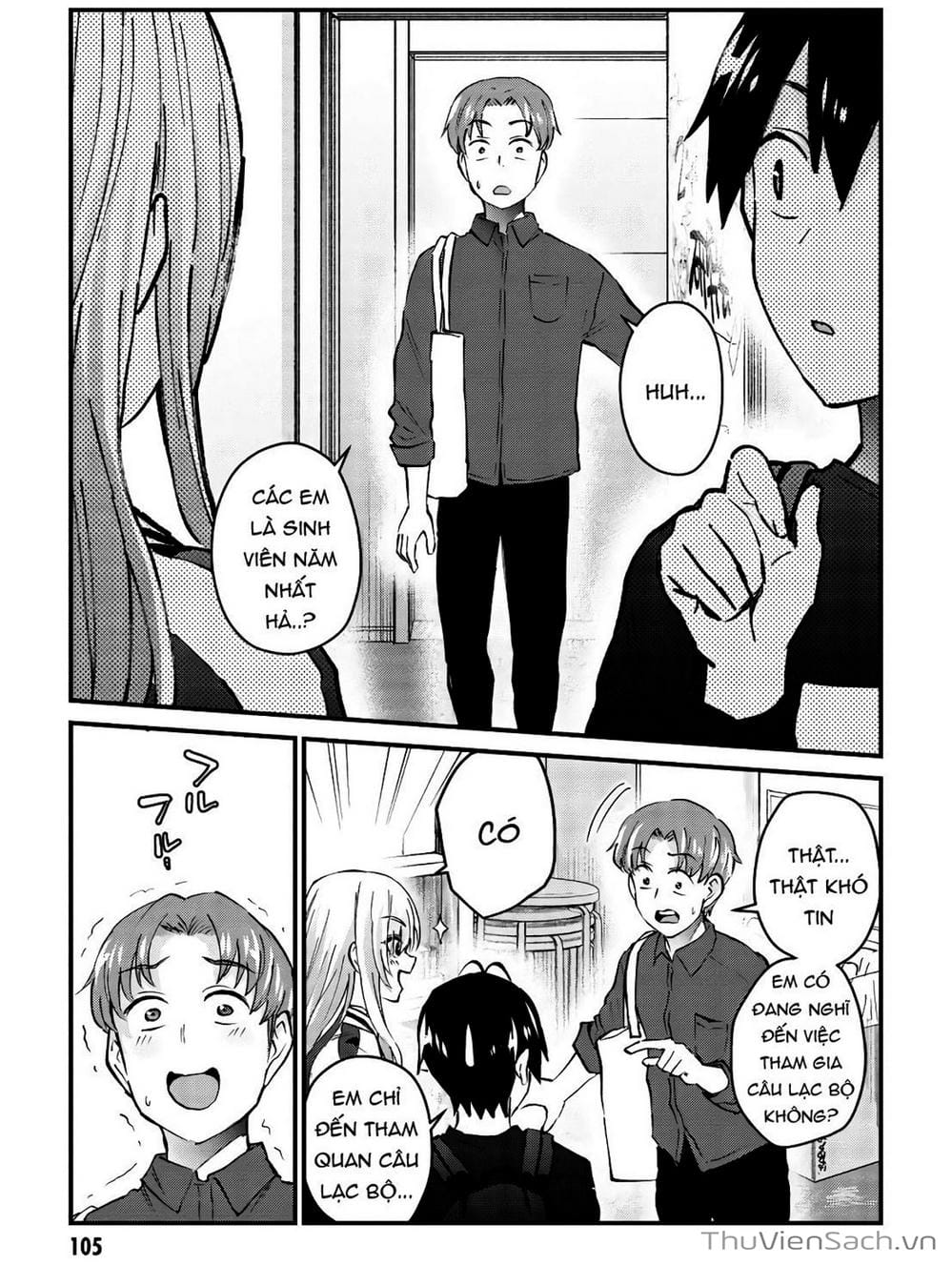 Truyện Tranh Lần Đầu Với Gal - Hajimete No Gal trang 7