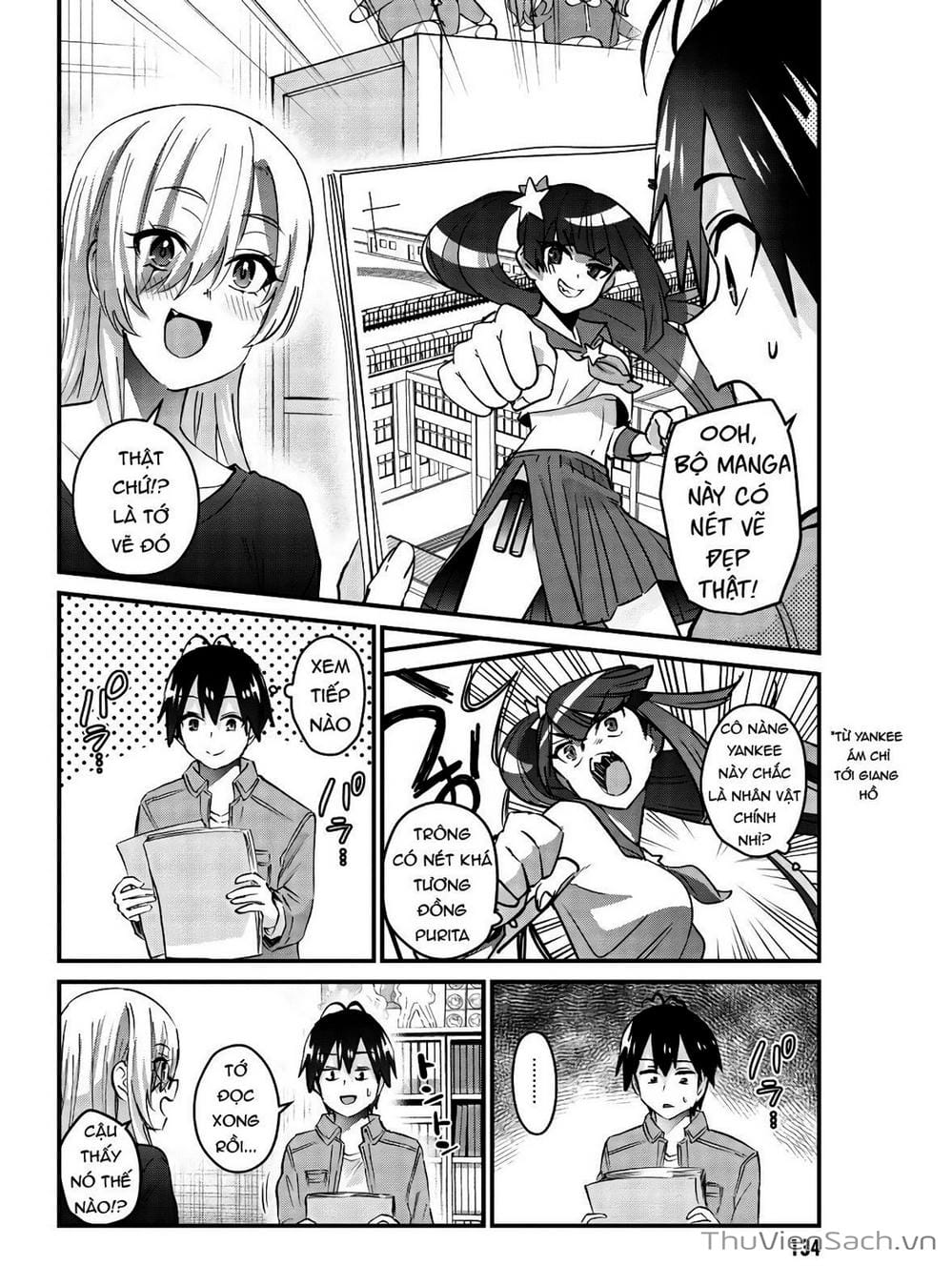 Truyện Tranh Lần Đầu Với Gal - Hajimete No Gal trang 7