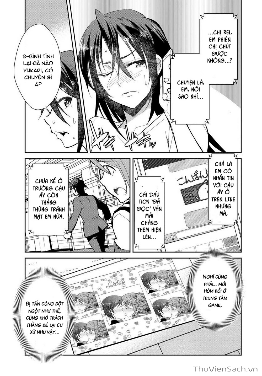 Truyện Tranh Cô Nàng Biến Thái - Hametsu No Kanojo trang 6