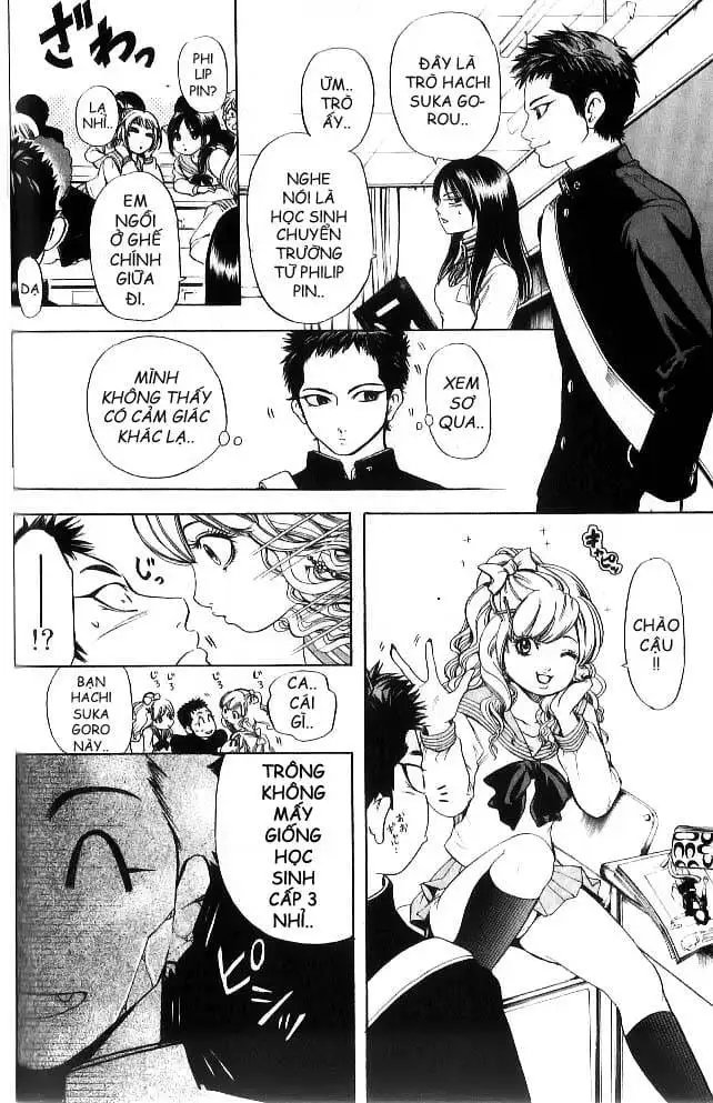 Truyện Tranh Thầy Giáo Lắm Chiêu - Hammer Session trang 4