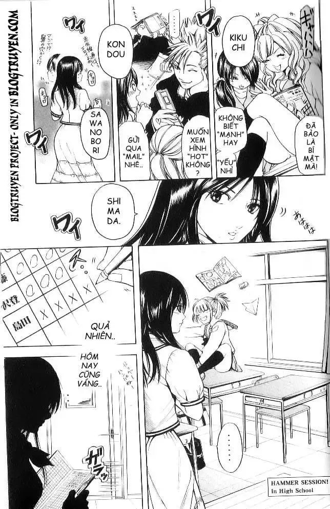 Truyện Tranh Thầy Giáo Lắm Chiêu - Hammer Session trang 4