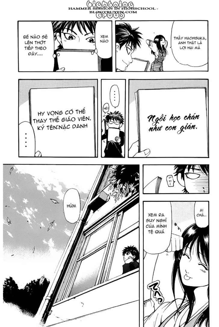 Truyện Tranh Thầy Giáo Lắm Chiêu - Hammer Session trang 4