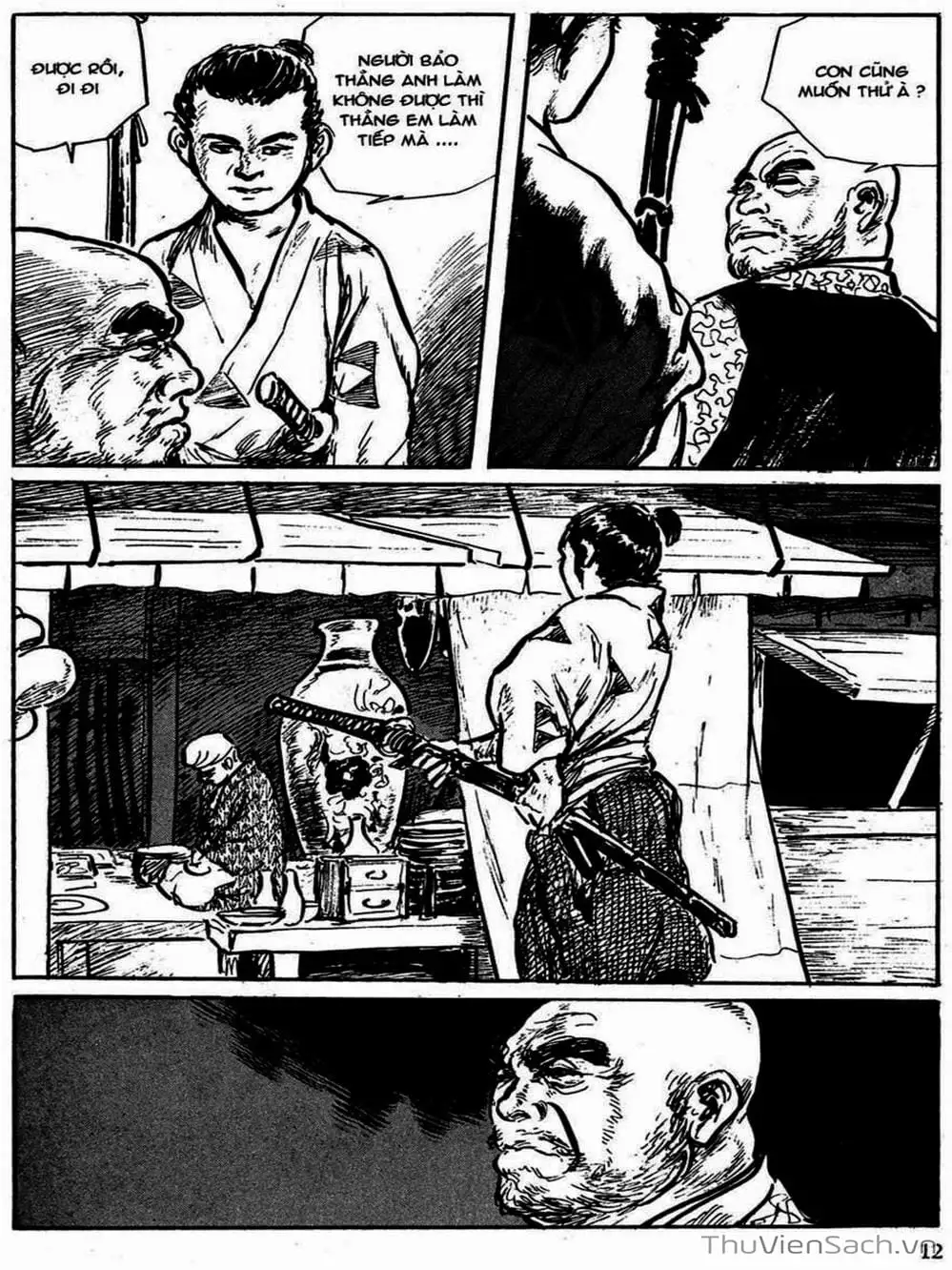 Truyện Tranh Con Đường Của Sát Thủ - Hanzou No Mon trang 6