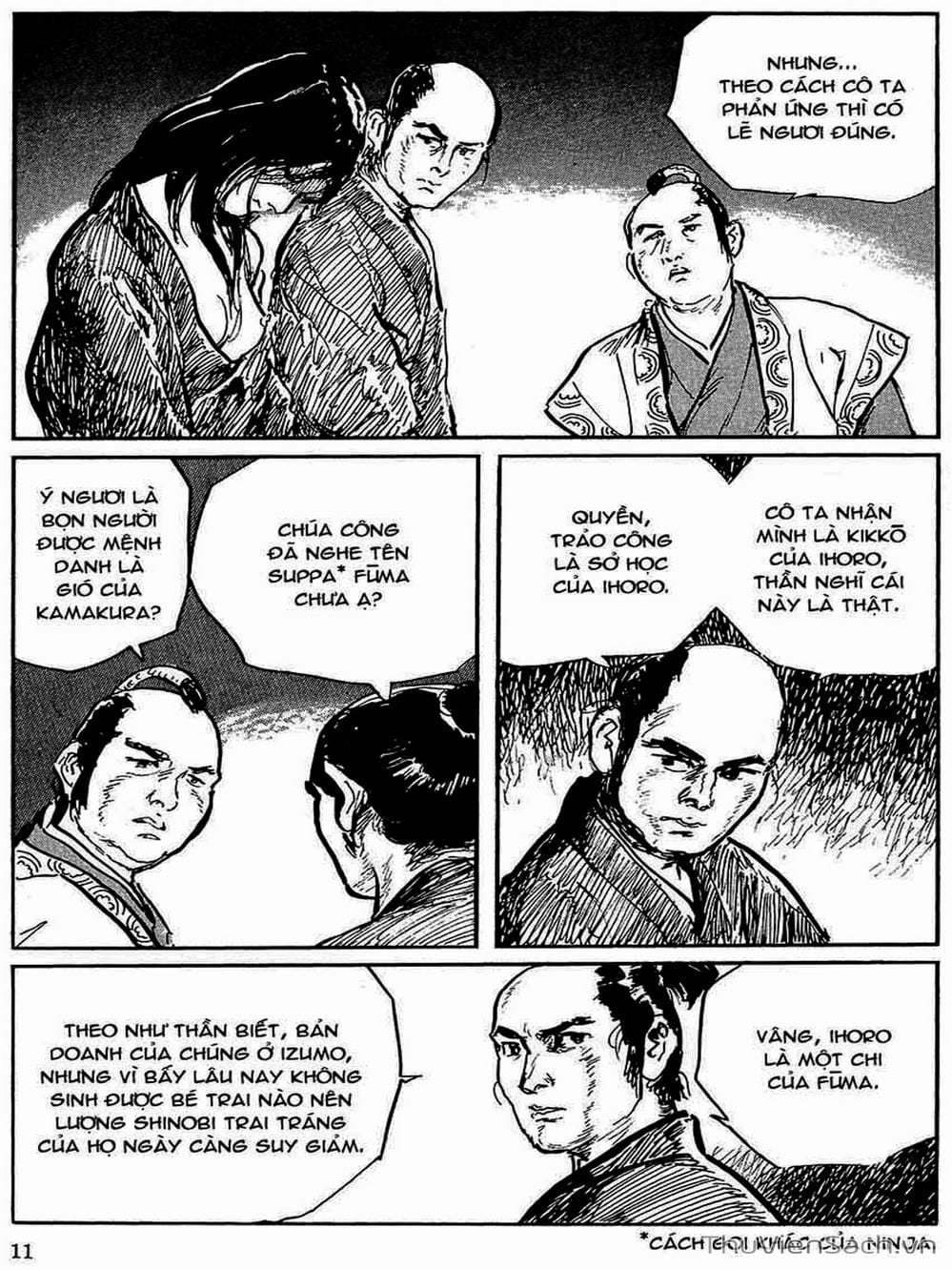 Truyện Tranh Con Đường Của Sát Thủ - Hanzou No Mon trang 6