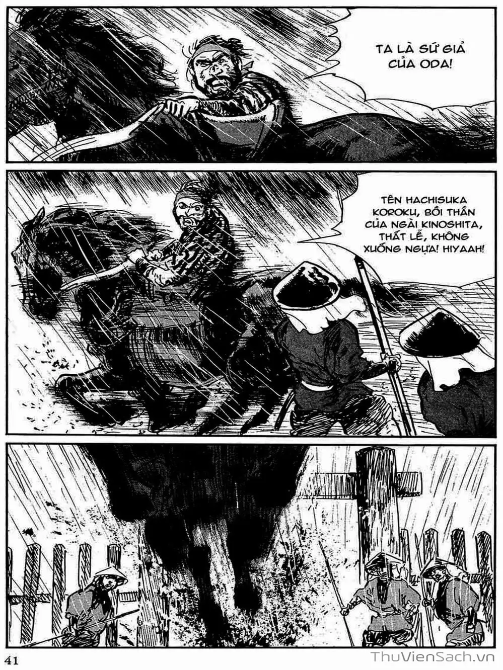 Truyện Tranh Con Đường Của Sát Thủ - Hanzou No Mon trang 6