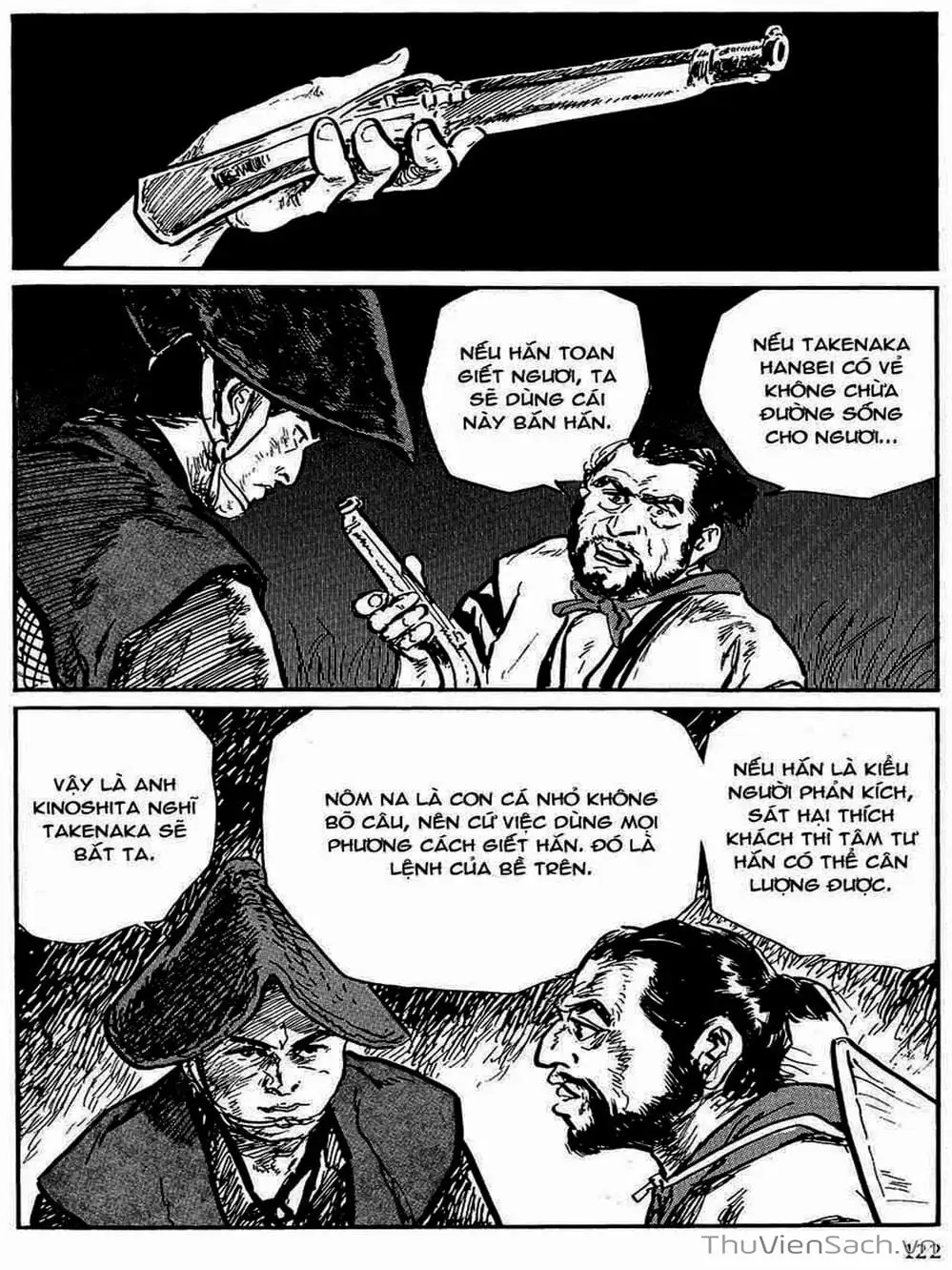 Truyện Tranh Con Đường Của Sát Thủ - Hanzou No Mon trang 6
