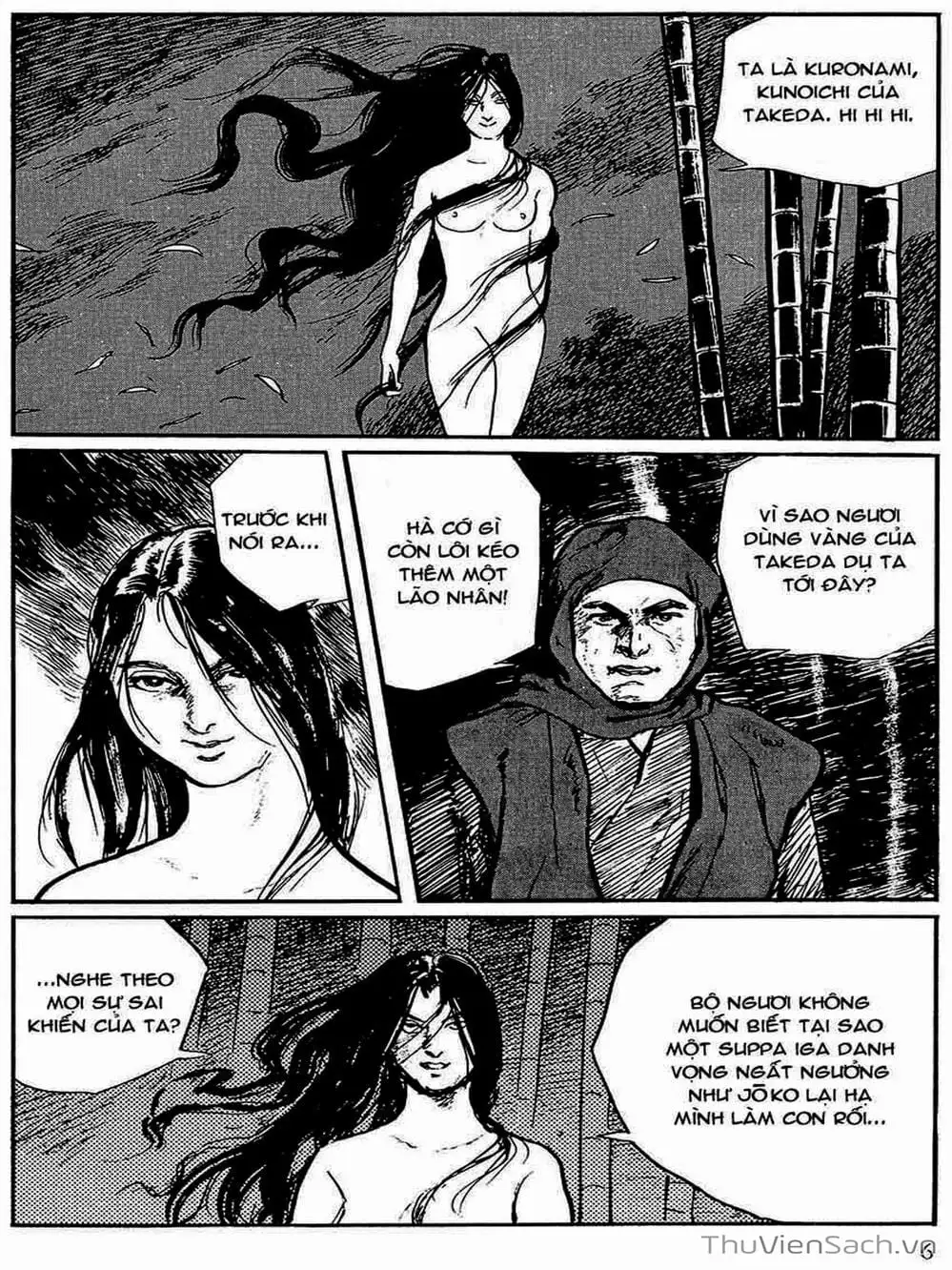 Truyện Tranh Con Đường Của Sát Thủ - Hanzou No Mon trang 6