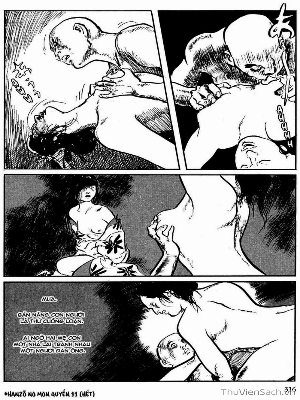 Truyện Tranh Con Đường Của Sát Thủ - Hanzou No Mon trang 6
