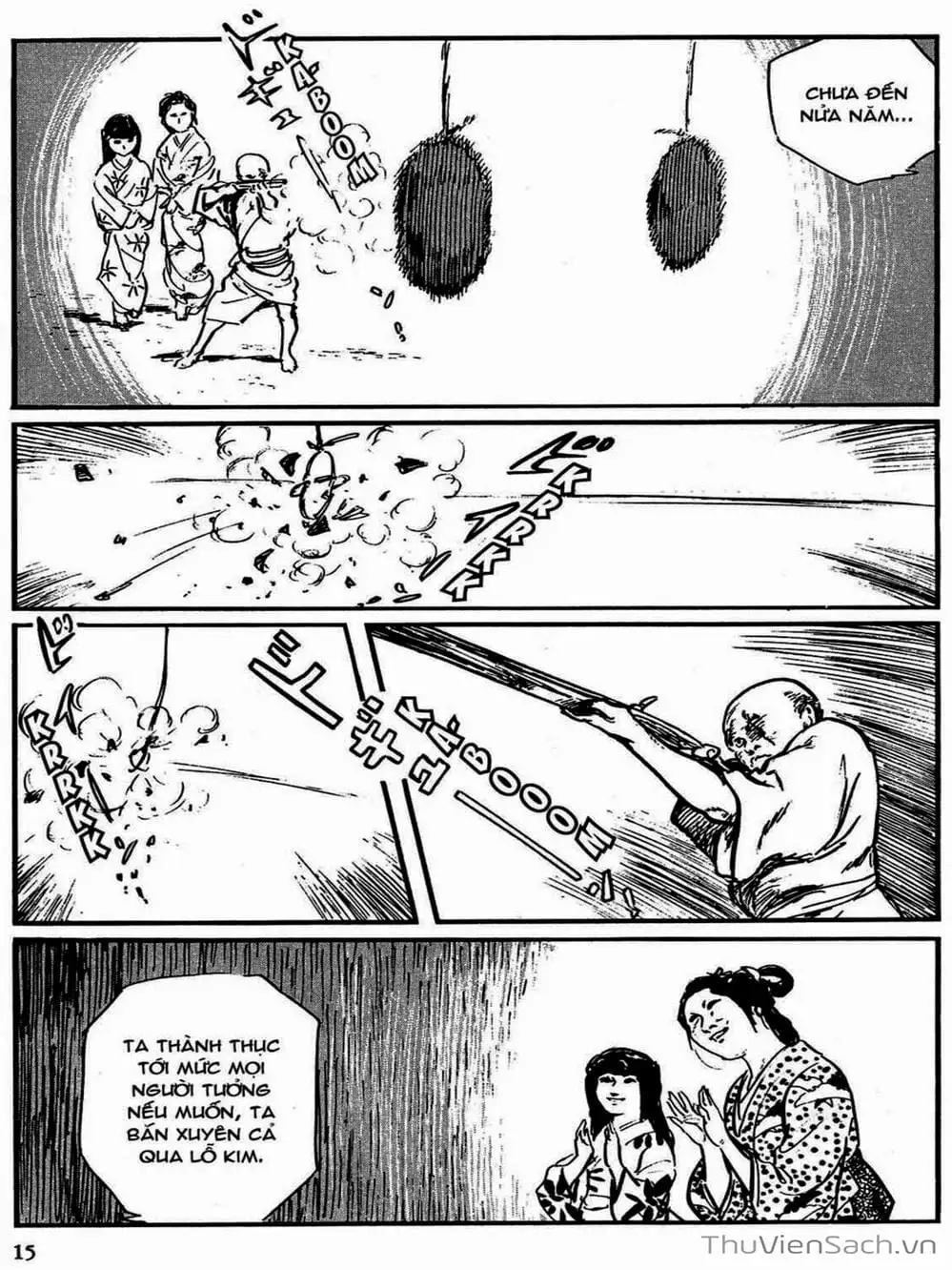 Truyện Tranh Con Đường Của Sát Thủ - Hanzou No Mon trang 6