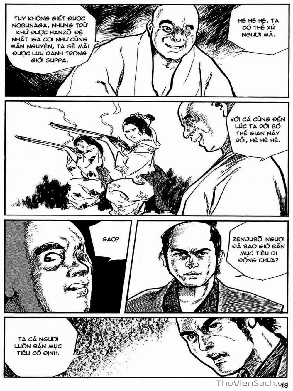 Truyện Tranh Con Đường Của Sát Thủ - Hanzou No Mon trang 6