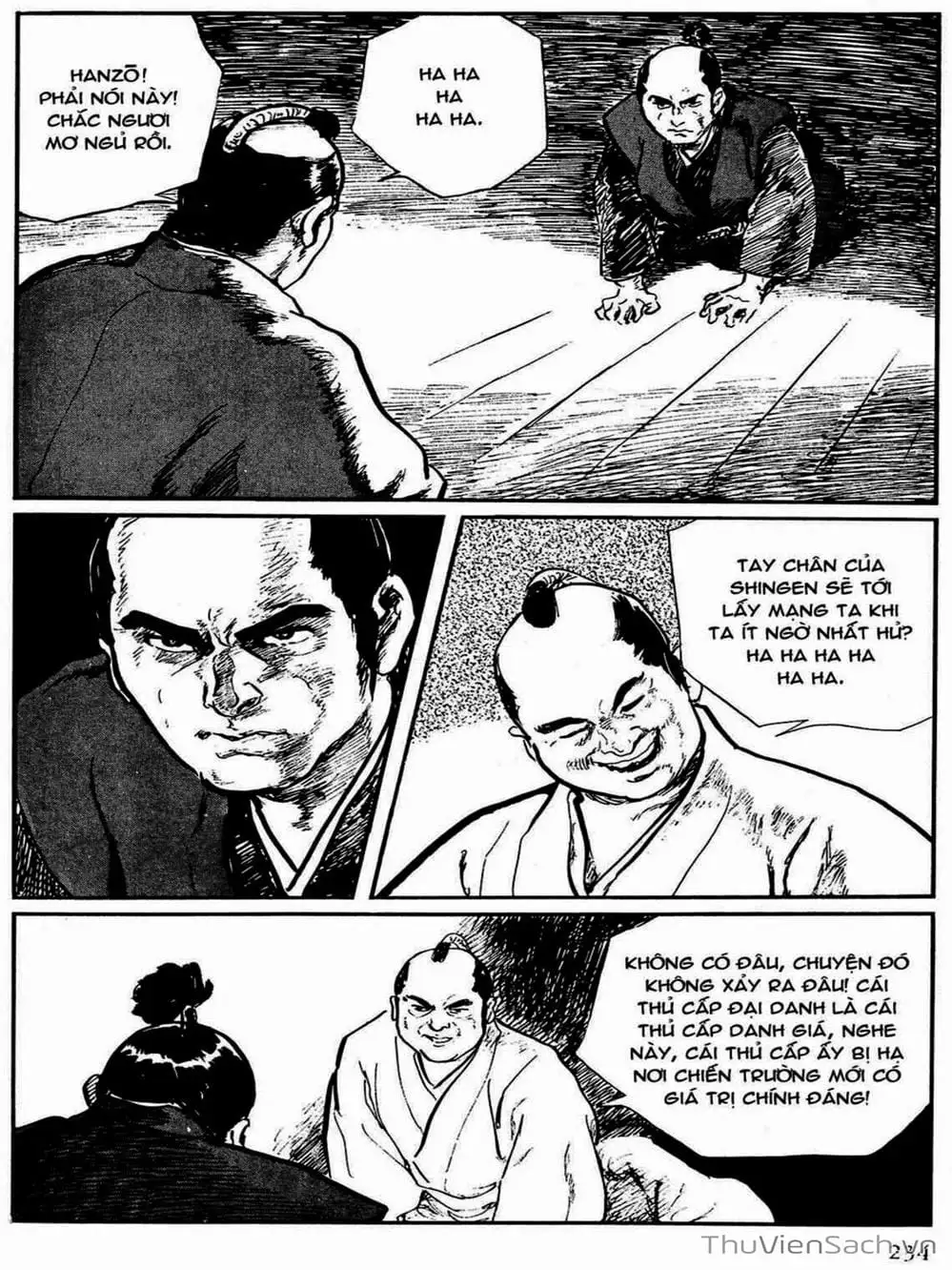 Truyện Tranh Con Đường Của Sát Thủ - Hanzou No Mon trang 6