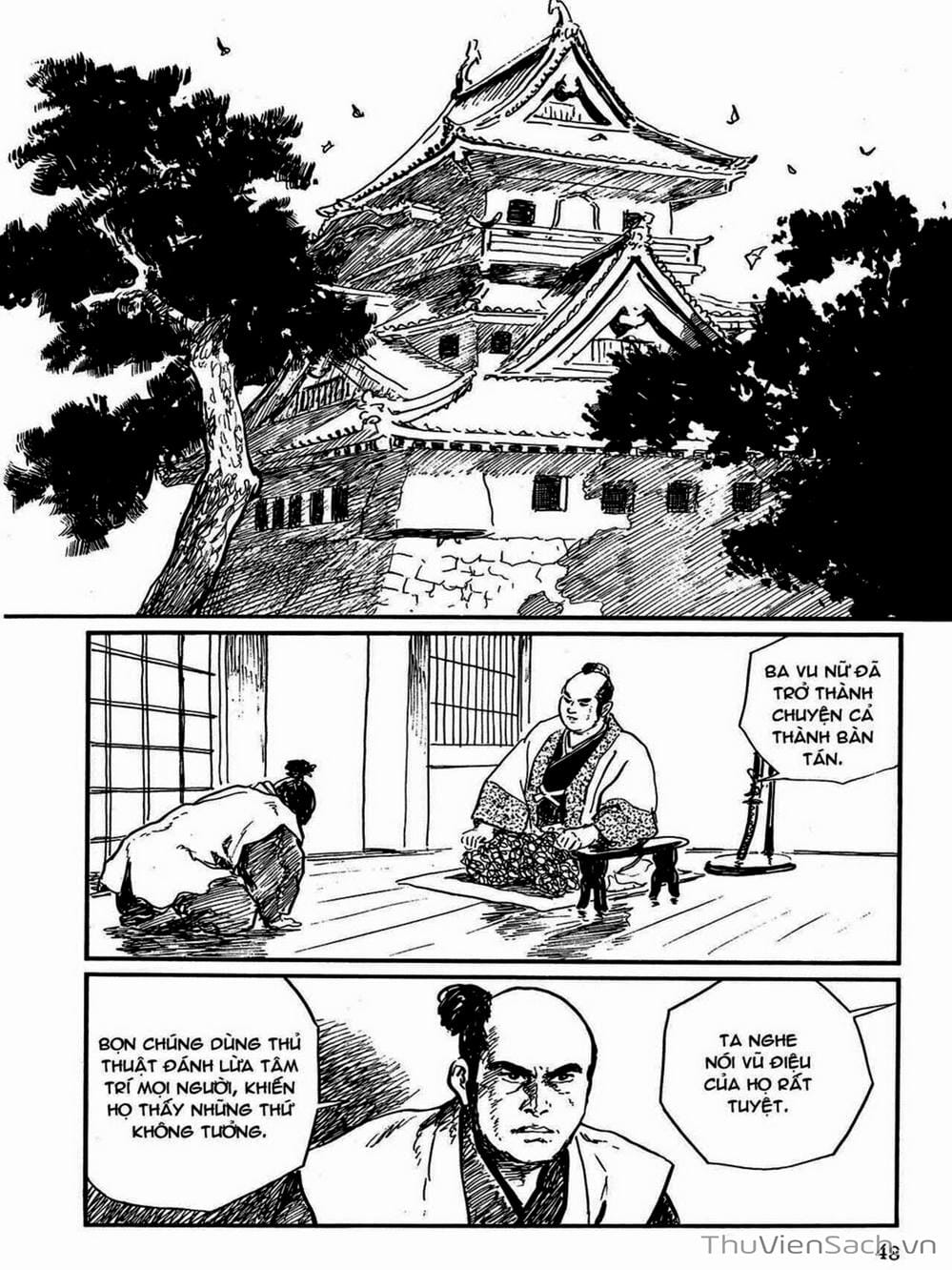 Truyện Tranh Con Đường Của Sát Thủ - Hanzou No Mon trang 6