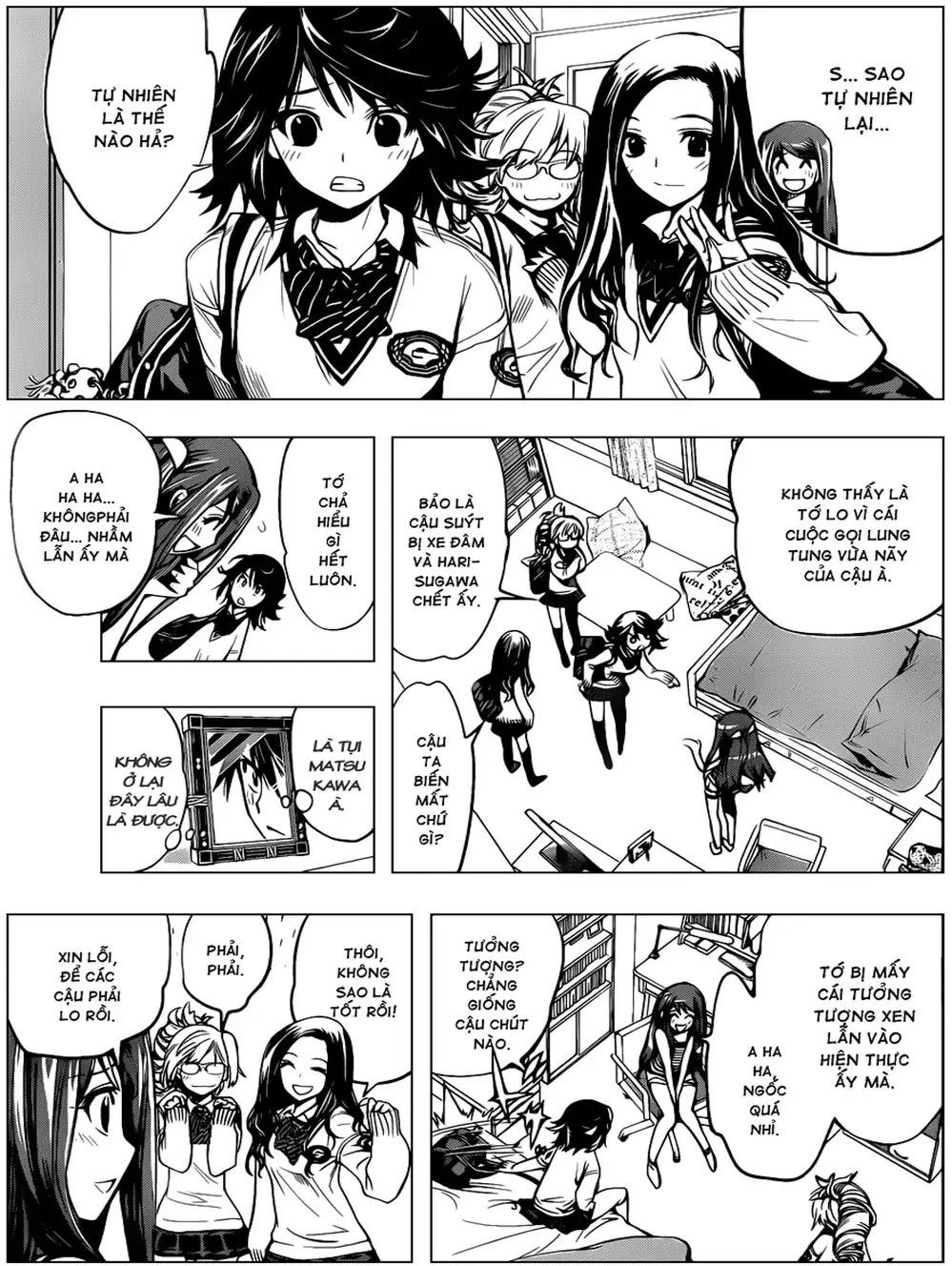 Truyện Tranh Harisugawa Ở Thế Giới Trong Gương trang 4