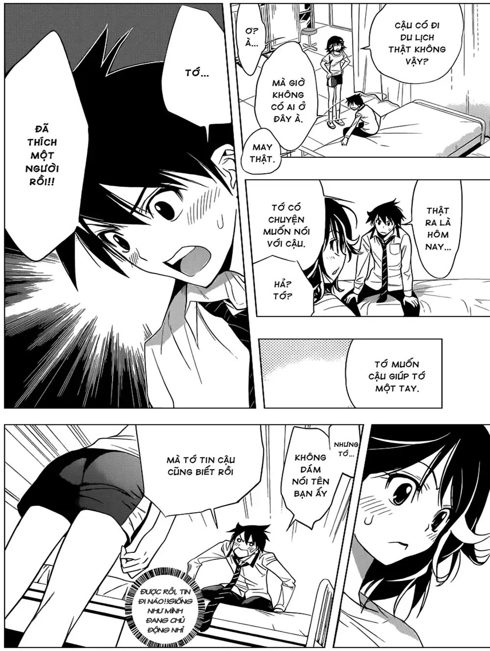 Truyện Tranh Harisugawa Ở Thế Giới Trong Gương trang 4