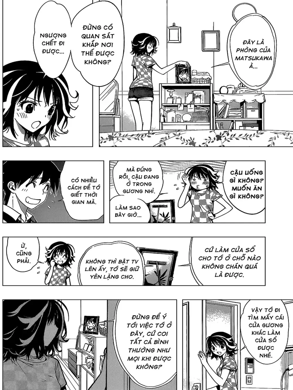 Truyện Tranh Harisugawa Ở Thế Giới Trong Gương trang 4