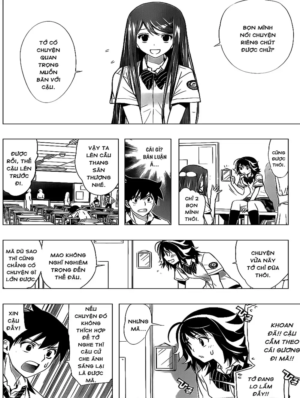 Truyện Tranh Harisugawa Ở Thế Giới Trong Gương trang 4