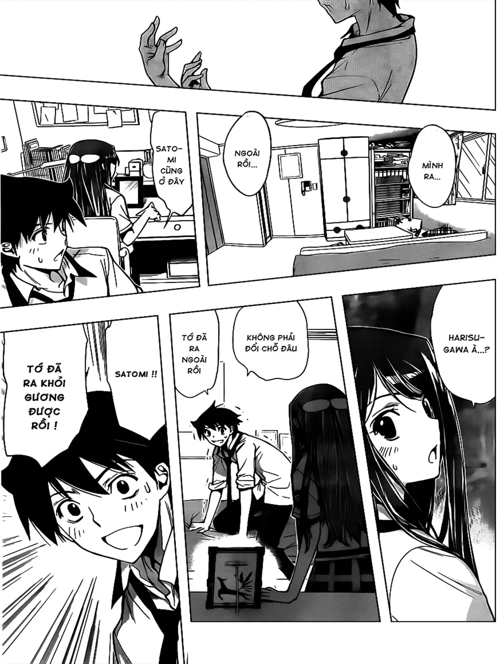 Truyện Tranh Harisugawa Ở Thế Giới Trong Gương trang 4