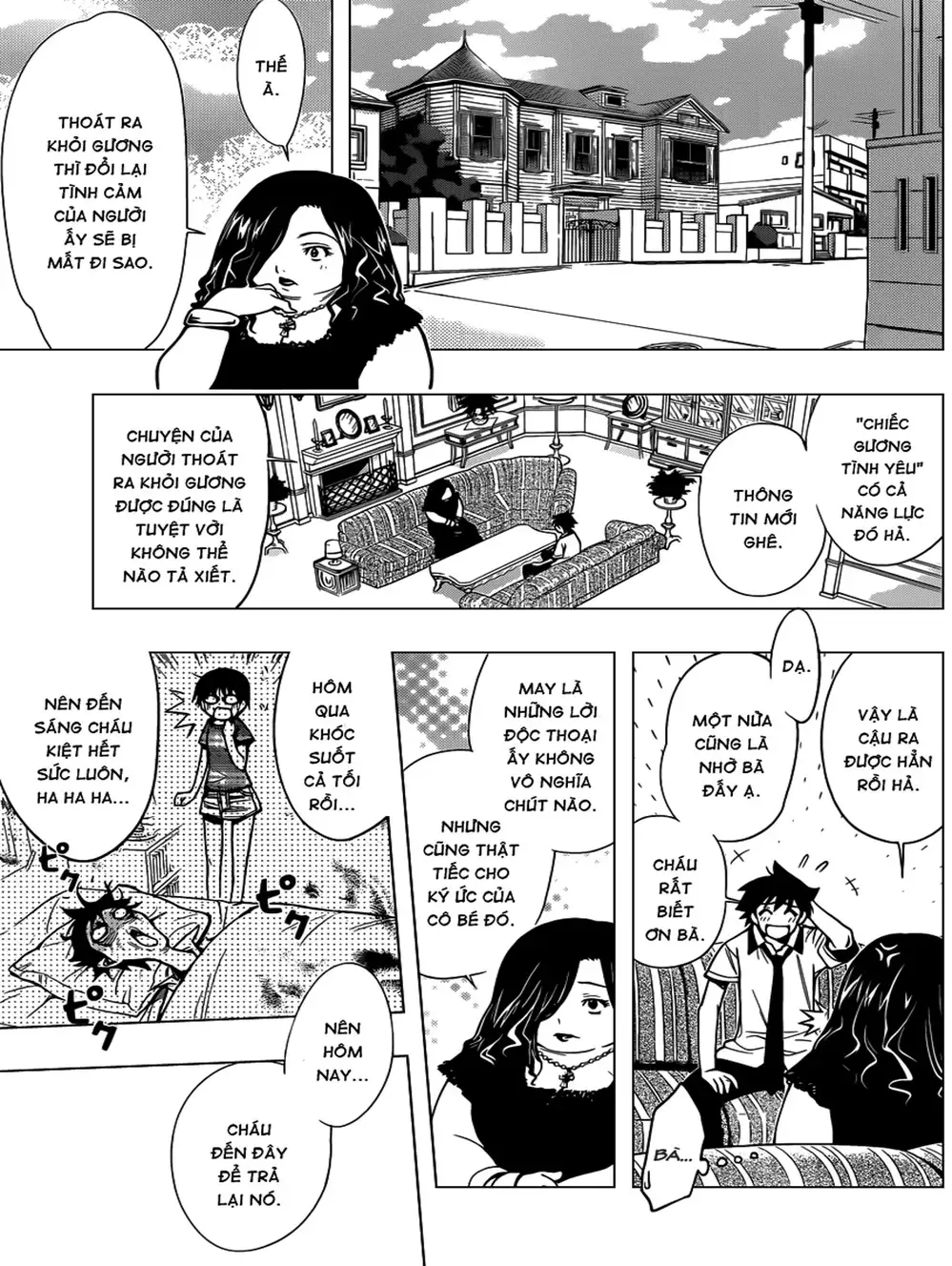 Truyện Tranh Harisugawa Ở Thế Giới Trong Gương trang 4