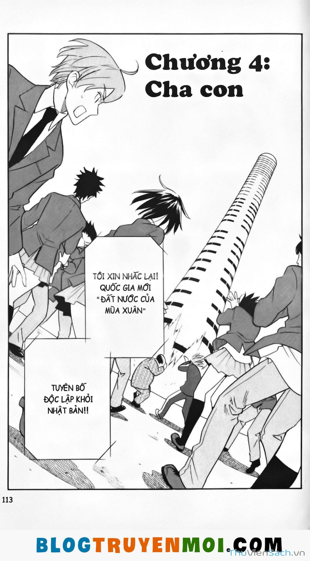 Truyện Tranh Đất Nước Mùa Xuân - Haru No Kuni trang 4