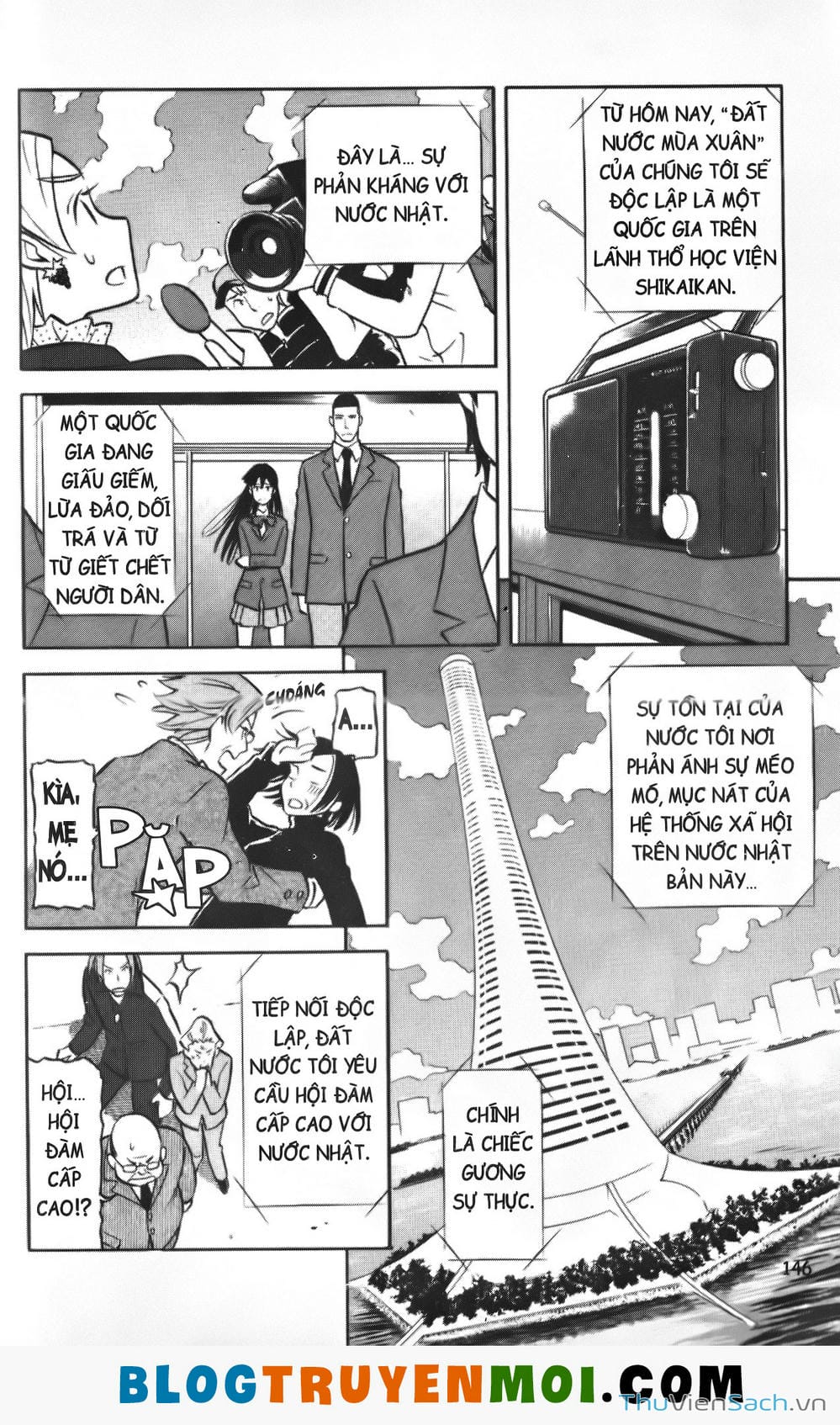 Truyện Tranh Đất Nước Mùa Xuân - Haru No Kuni trang 4