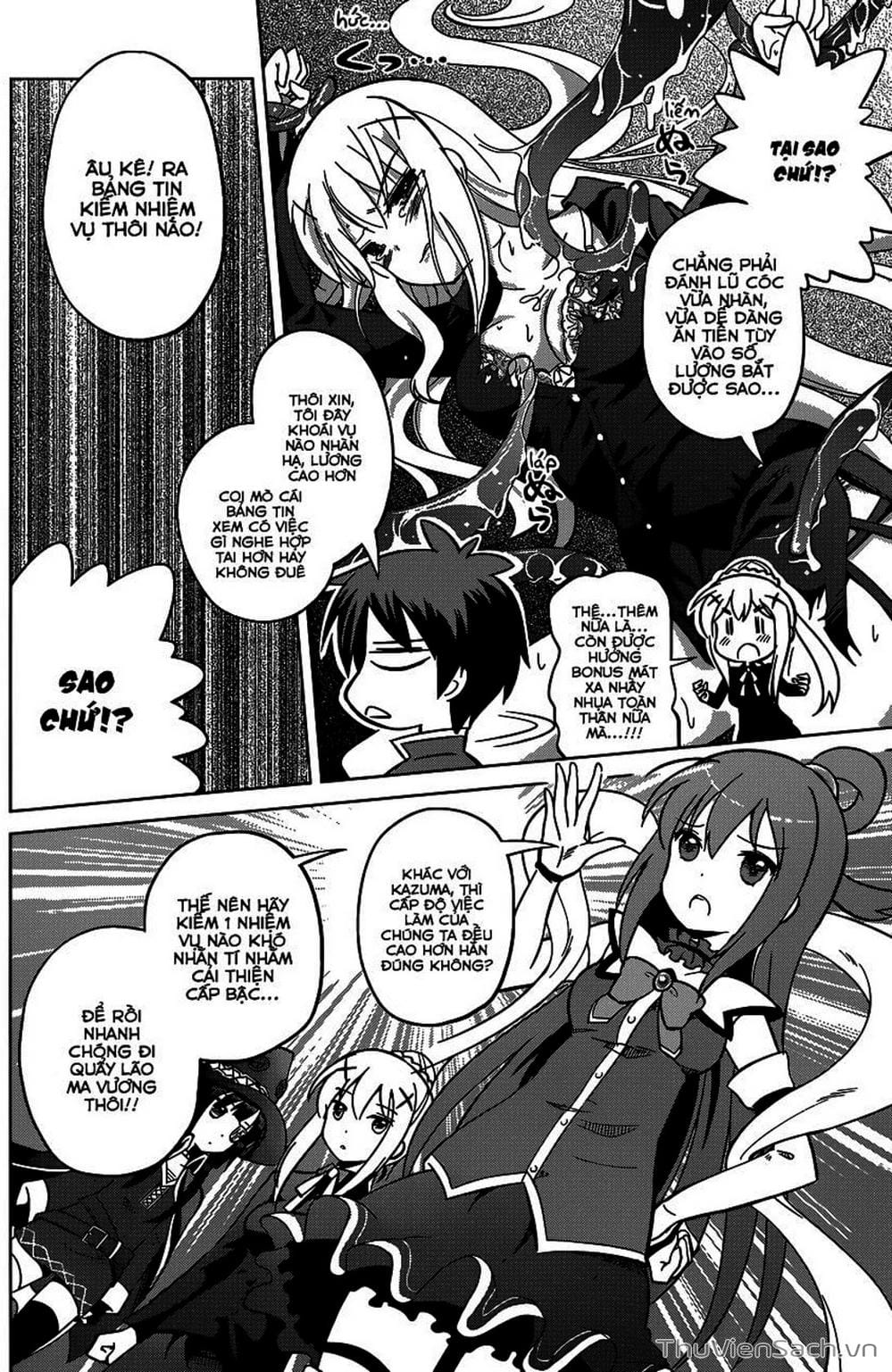 Truyện Tranh Hãy Ban Phúc Lành Cho Thế Giới Tuyệt Vời Này! trang 6