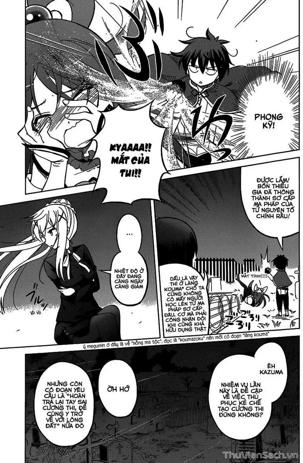 Truyện Tranh Hãy Ban Phúc Lành Cho Thế Giới Tuyệt Vời Này! trang 6