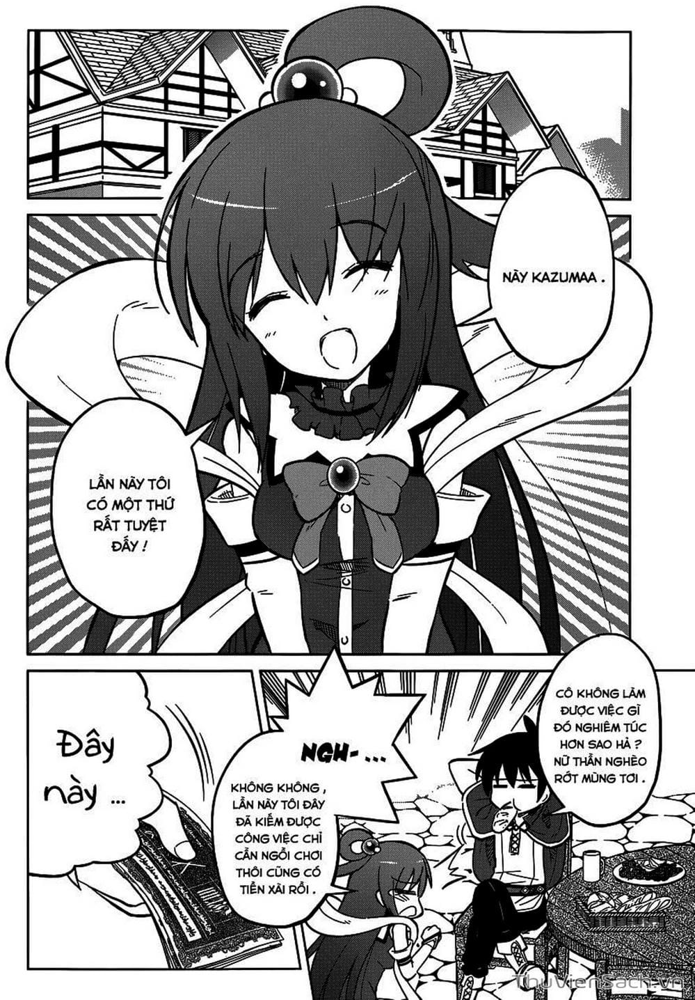 Truyện Tranh Hãy Ban Phúc Lành Cho Thế Giới Tuyệt Vời Này! trang 6