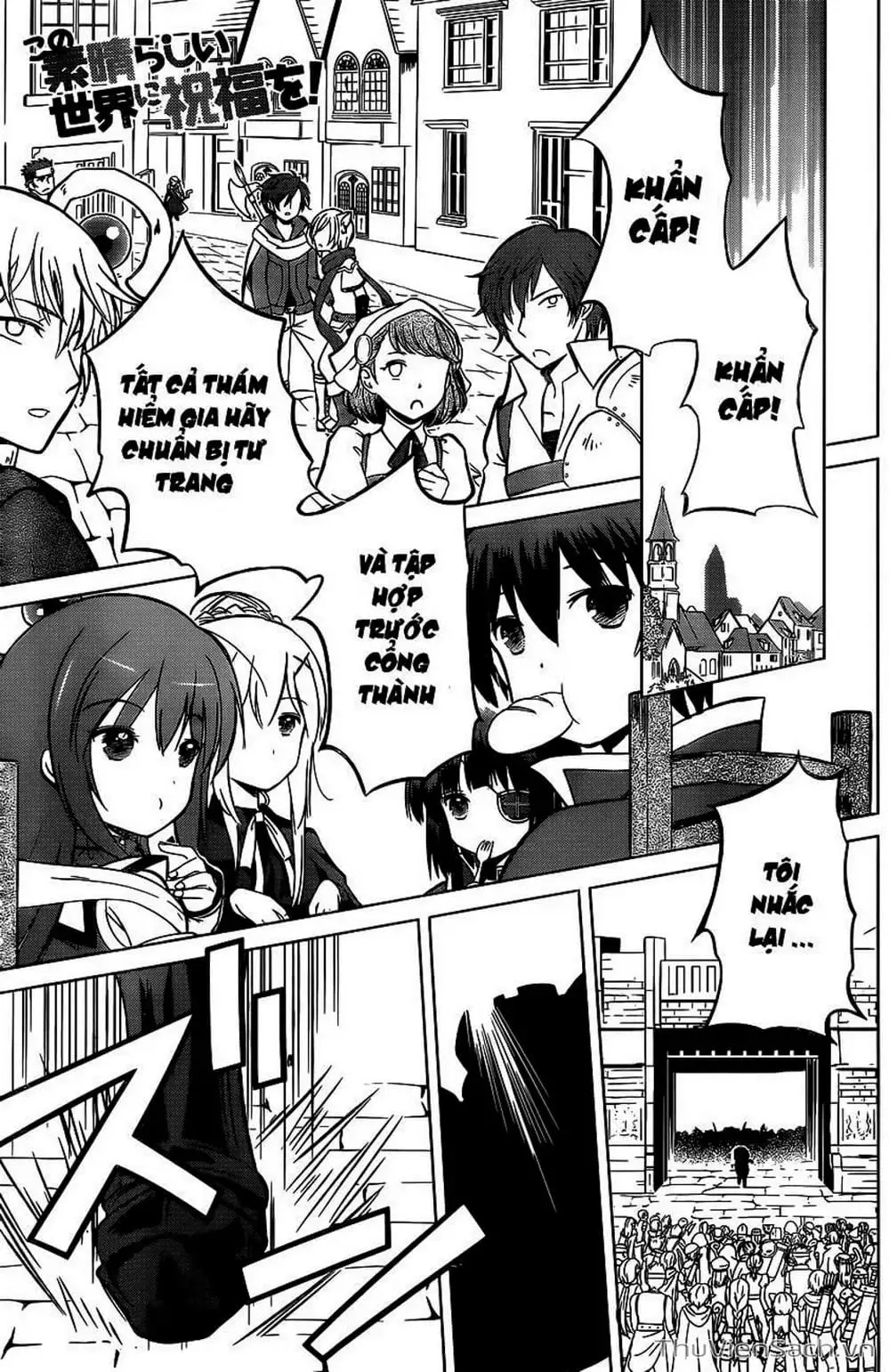 Truyện Tranh Hãy Ban Phúc Lành Cho Thế Giới Tuyệt Vời Này! trang 6