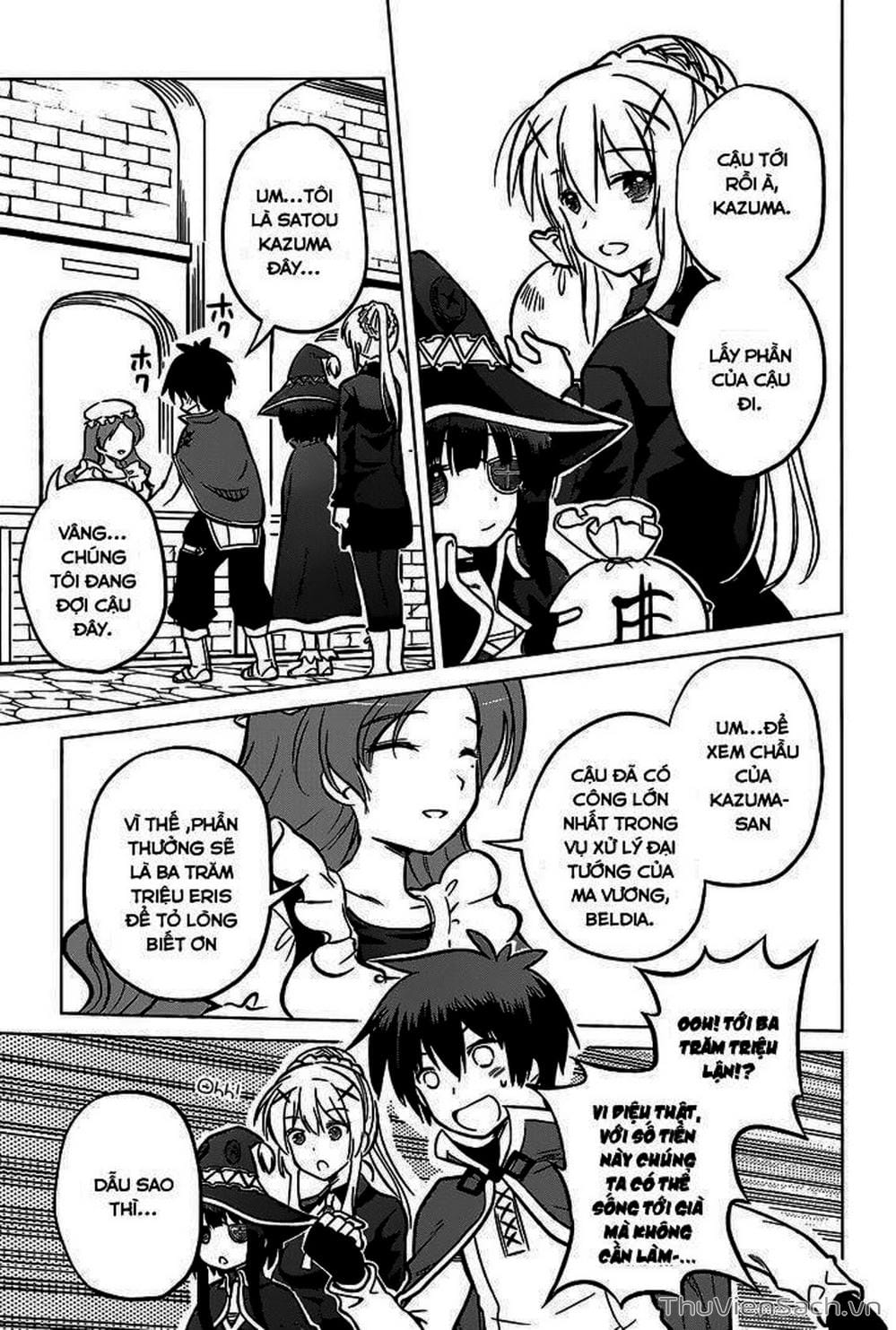 Truyện Tranh Hãy Ban Phúc Lành Cho Thế Giới Tuyệt Vời Này! trang 6