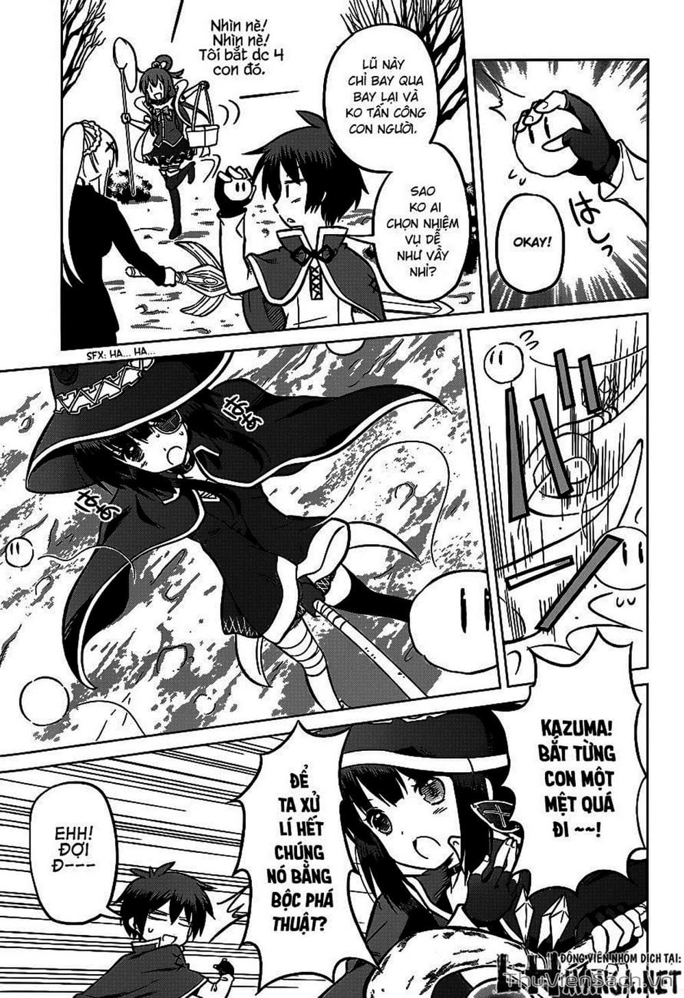 Truyện Tranh Hãy Ban Phúc Lành Cho Thế Giới Tuyệt Vời Này! trang 6