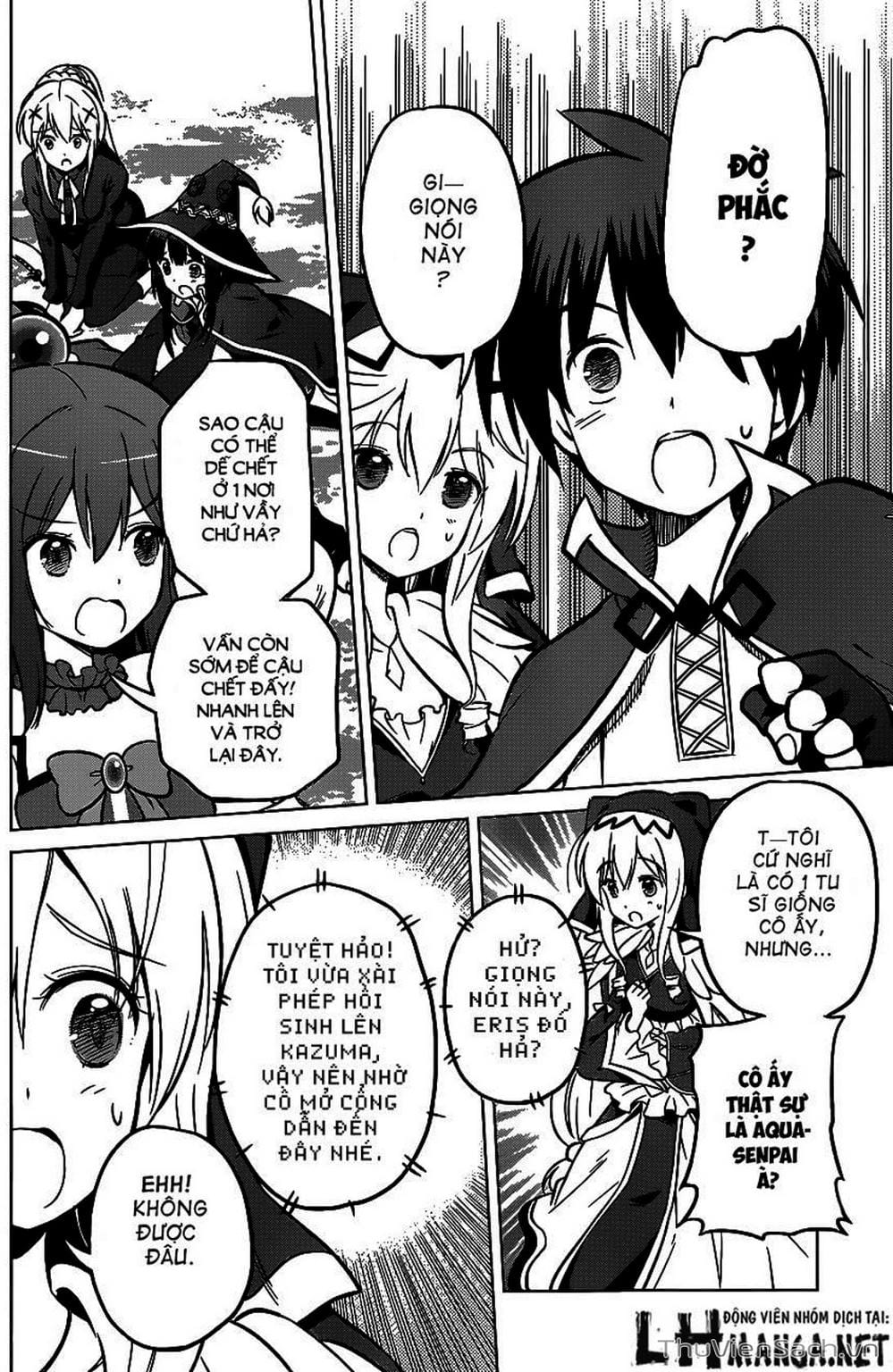 Truyện Tranh Hãy Ban Phúc Lành Cho Thế Giới Tuyệt Vời Này! trang 6