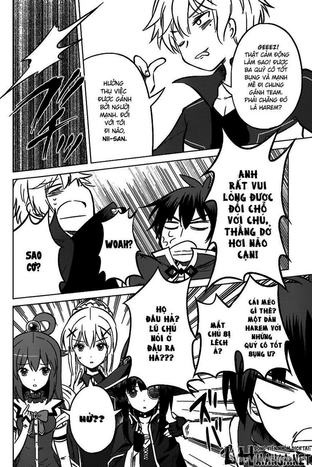 Truyện Tranh Hãy Ban Phúc Lành Cho Thế Giới Tuyệt Vời Này! trang 6