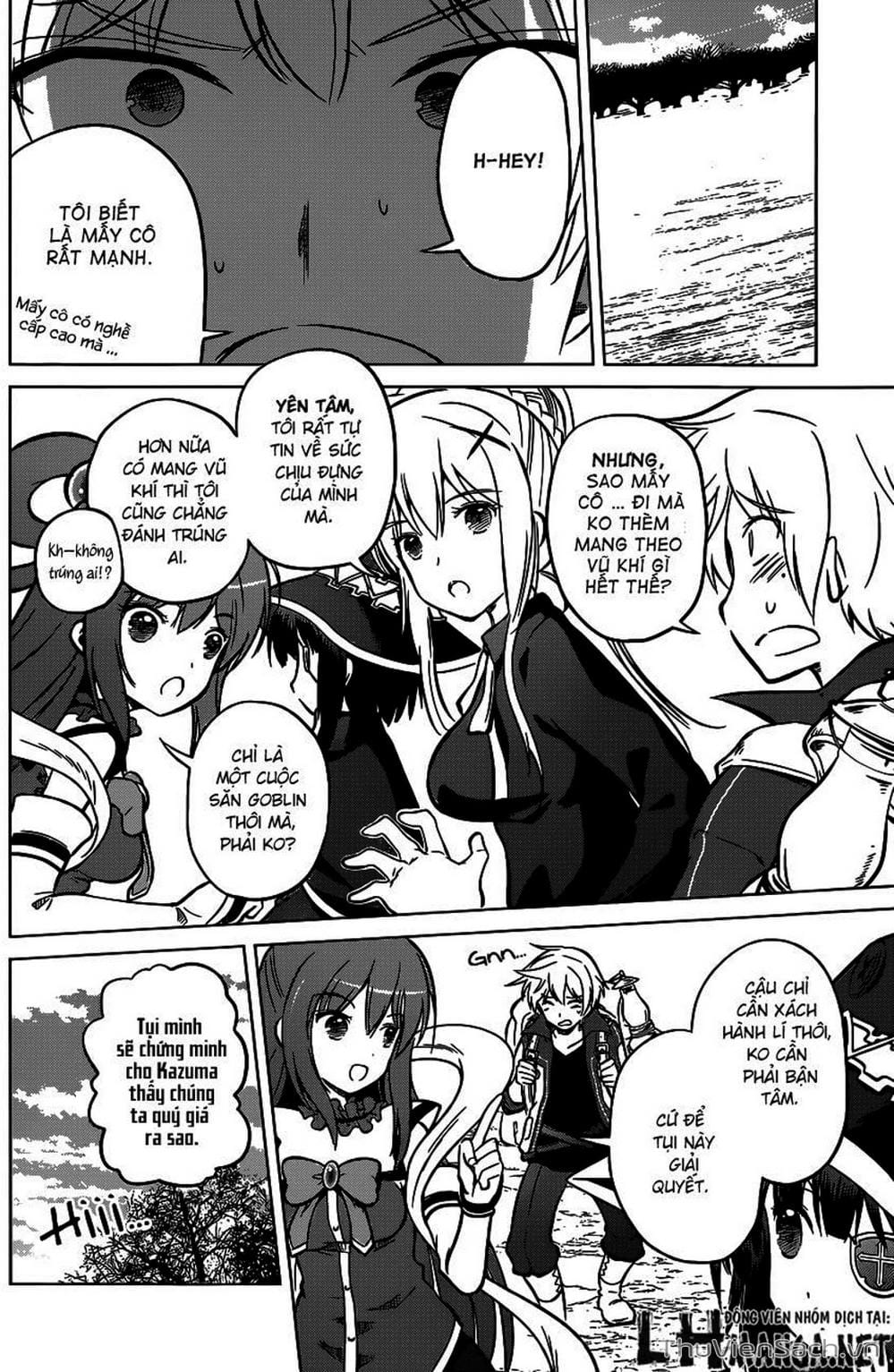 Truyện Tranh Hãy Ban Phúc Lành Cho Thế Giới Tuyệt Vời Này! trang 6