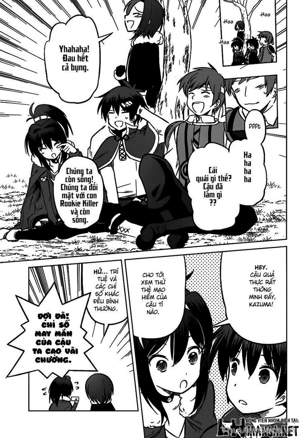 Truyện Tranh Hãy Ban Phúc Lành Cho Thế Giới Tuyệt Vời Này! trang 6