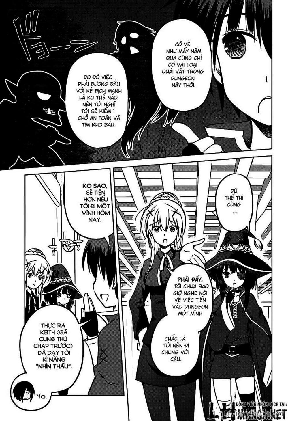 Truyện Tranh Hãy Ban Phúc Lành Cho Thế Giới Tuyệt Vời Này! trang 6