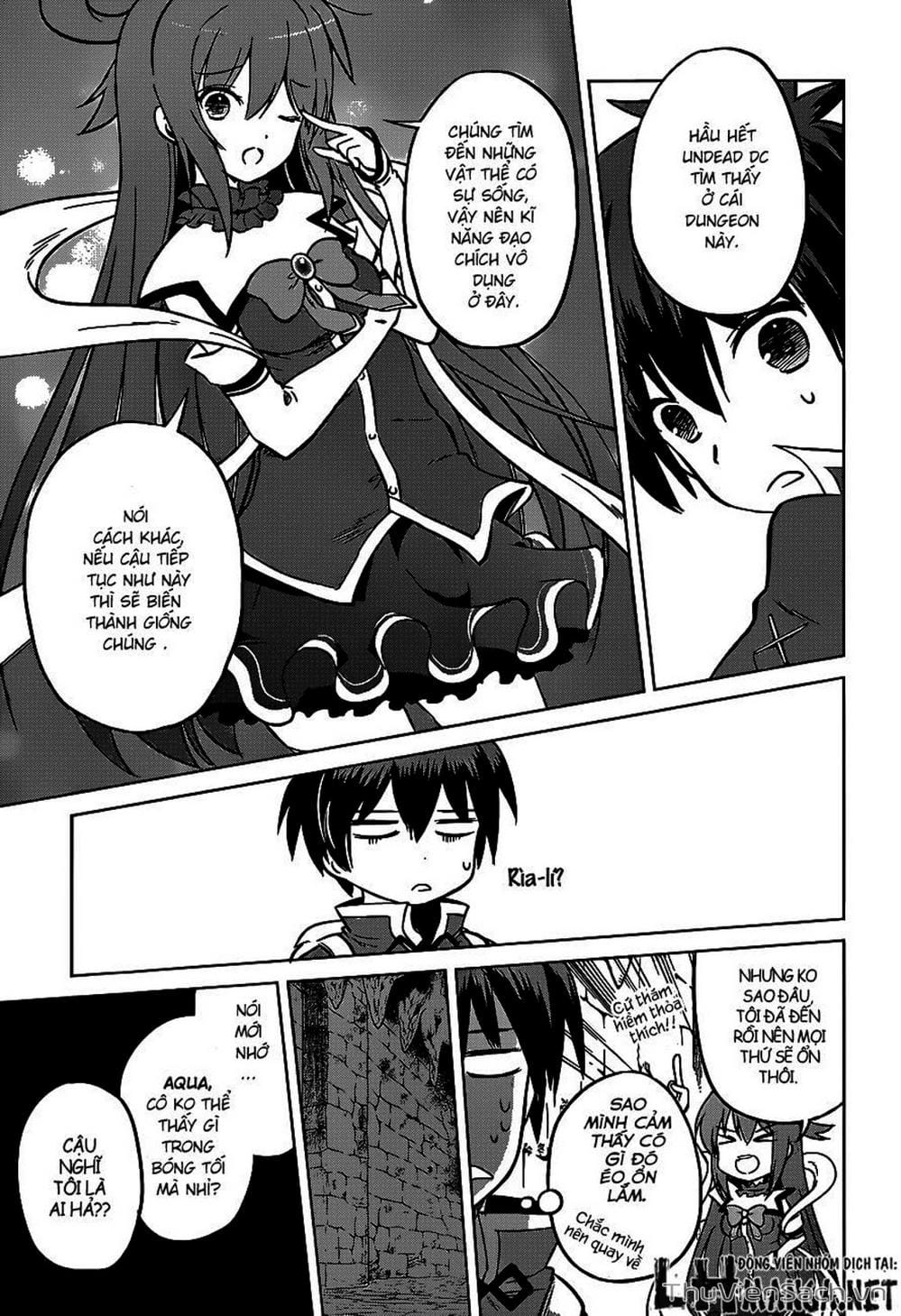 Truyện Tranh Hãy Ban Phúc Lành Cho Thế Giới Tuyệt Vời Này! trang 6