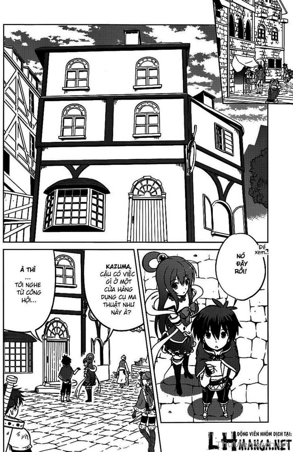 Truyện Tranh Hãy Ban Phúc Lành Cho Thế Giới Tuyệt Vời Này! trang 6