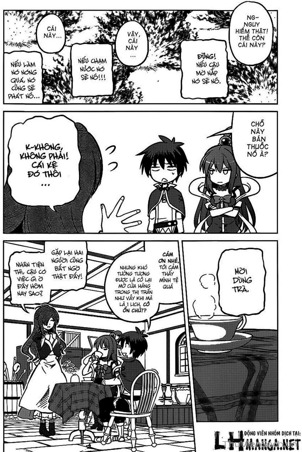 Truyện Tranh Hãy Ban Phúc Lành Cho Thế Giới Tuyệt Vời Này! trang 6
